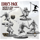 Eoric's Pack, Sweord and Claw Werwulf Unit (5x warriors)
