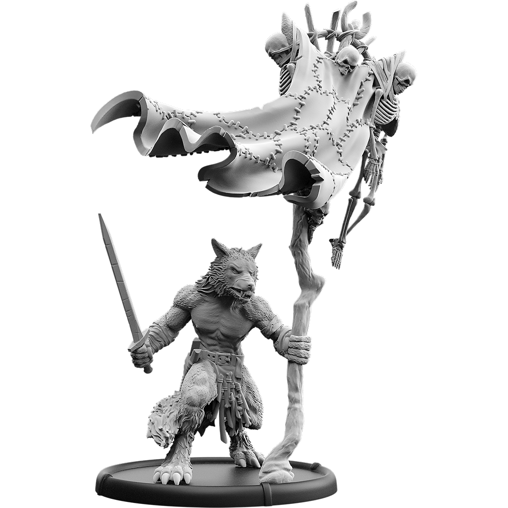 Sigebald, Sweord and Claw Monewerwulf