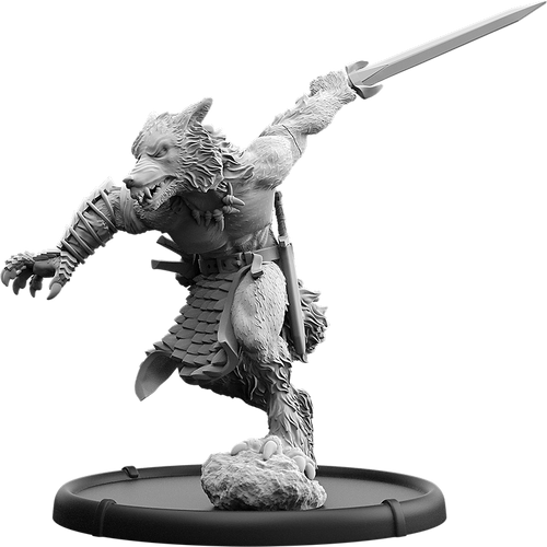 Rædwulf, Sweord and Claw Werwulf Warrior