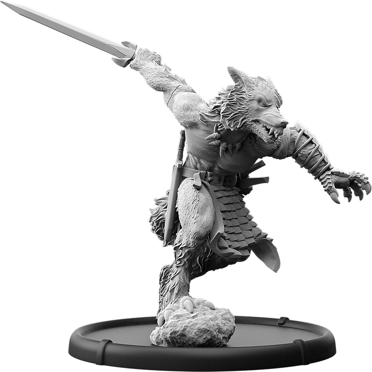 Reldwulf, Sweord and Claw Werwulf Warrior