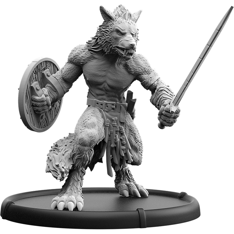 Siweard, Sweord Shieldwall Werwulf Warrior