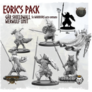 Eoric's Pack, Gār Shieldwall Werwulf Unit (5x warriors w cmd)