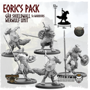 Eoric's Pack, Gār Shieldwall Werwulf Unit (5x warriors)