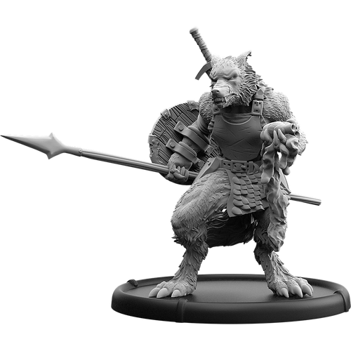 Wealdhere, Gār Shieldwall Werwulf Warrior