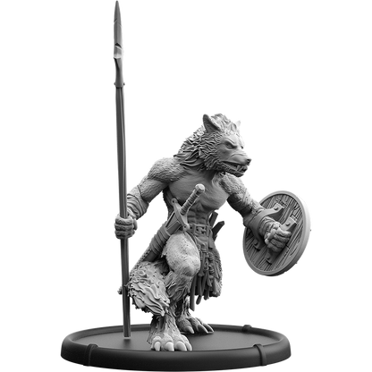 Siweard, Gār Shieldwall Werwulf Warrior