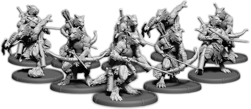 Sigewulf's Pack, Werwulf Hunter Unit (10x warriors)