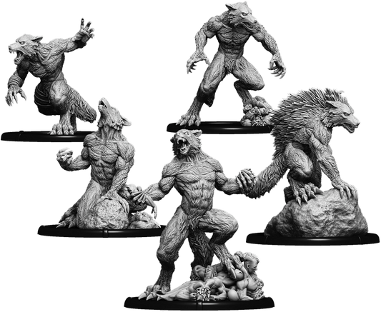 Wulfric's Pack, Wælwulf Unit (5x warriors w cmd)