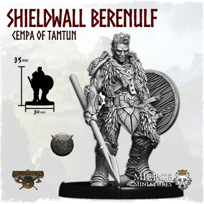 Shieldwall Berenulf Wulfshead, Cempa of Tamtun on Foot