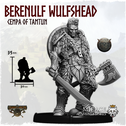 Berenulf Wulfshead, Cempa of Tamtun on Foot