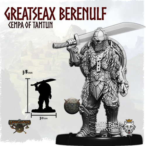 Greatseax Berenulf Wulfshead, Cempa of Tamtun on Foot