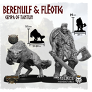 Berenulf Wulfshead and Flēotig, Cempa of Tamtun on Foot