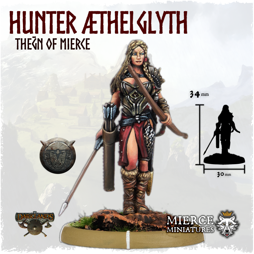 Hunter Æthelglyth, Theḡn of Mierce on Foot