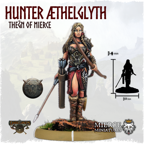 Hunter Æthelglyth, Theḡn of Mierce on Foot