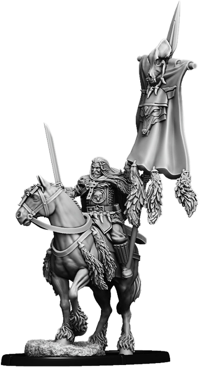 Wulfhere, Fanaberend of Tamtun on Horse