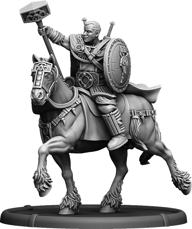 Timoth, Smith of Langwith on Horse