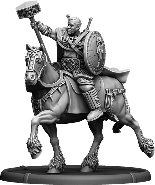 Timoth, Smith of Langwith on Horse
