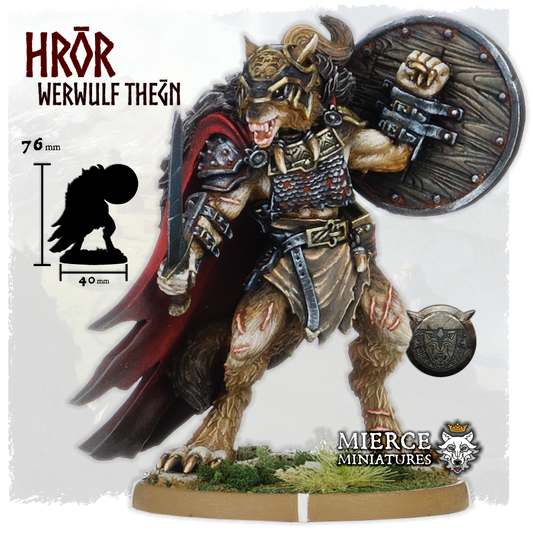 Hrōr, Werwulf Theḡn