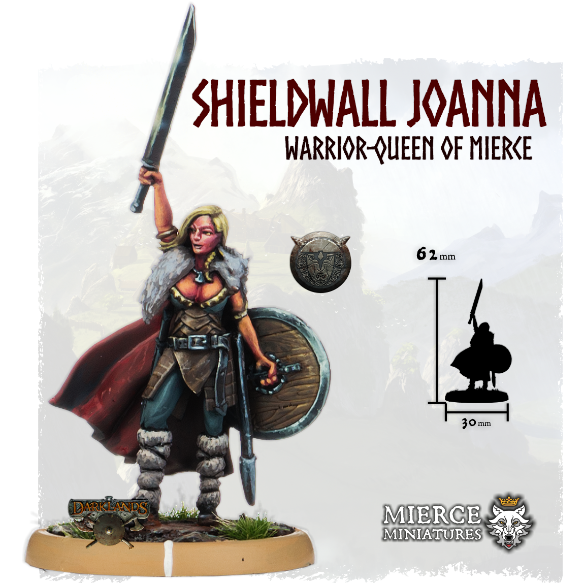 Shieldwall Joanna, Warrior-Queen of Mierce