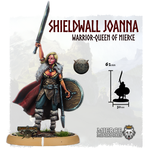 Shieldwall Joanna, Warrior-Queen of Mierce