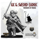 Ax and Sweord Eadric, Thēoden of Mierce on Foot