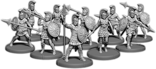 Ilios Guard, Oplites of Ilios Unit (20x warriors w cmd)