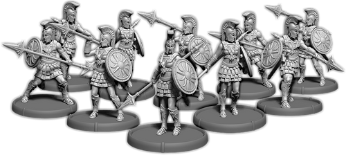 Ilios Guard, Oplites of Ilios Unit (20x warriors)