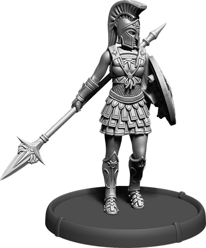 Amethea, Oplites Warrior