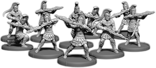 Ilios Vigil, Iliotoxotes of Ilios Unit (20x warriors w cmd)