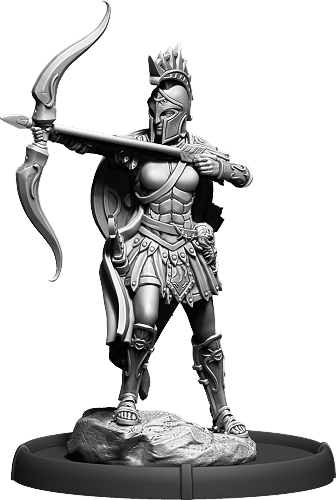 Toxotes Thera, Lokhagos of Ilios on Foot