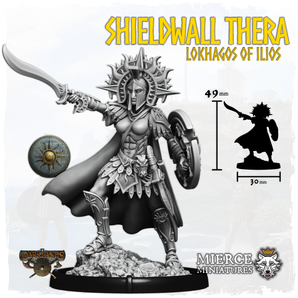 Shieldwall Thera, Lokhagos of Ilios on Foot