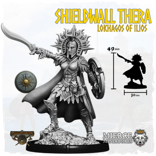 Shieldwall Thera, Lokhagos of Ilios on Foot