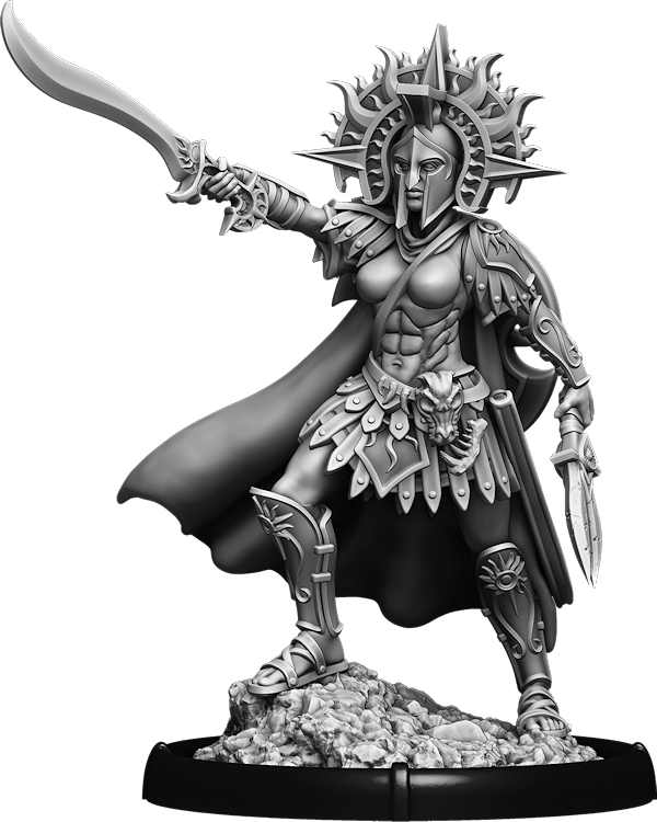 Attacker Thera, Lokhagos of Ilios on Foot