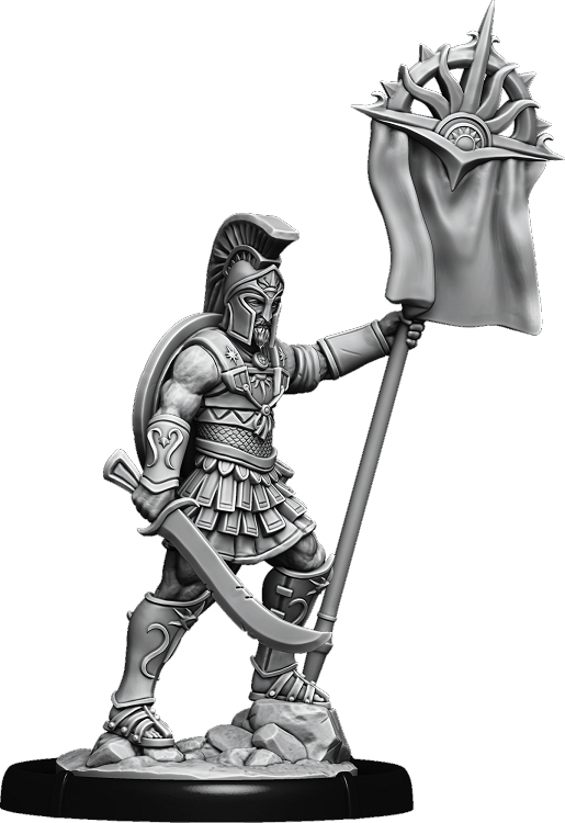 Haimon of Argyre, Semeiophoros of Ilios on Foot