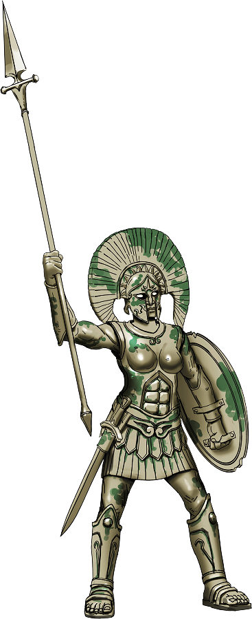 Olympia, Stratekórikolossos