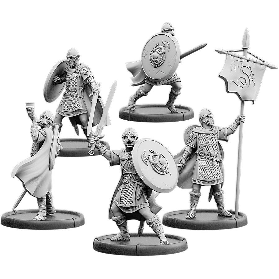 Urien's Guard, Teulu Unit (7x warriors w cmd)