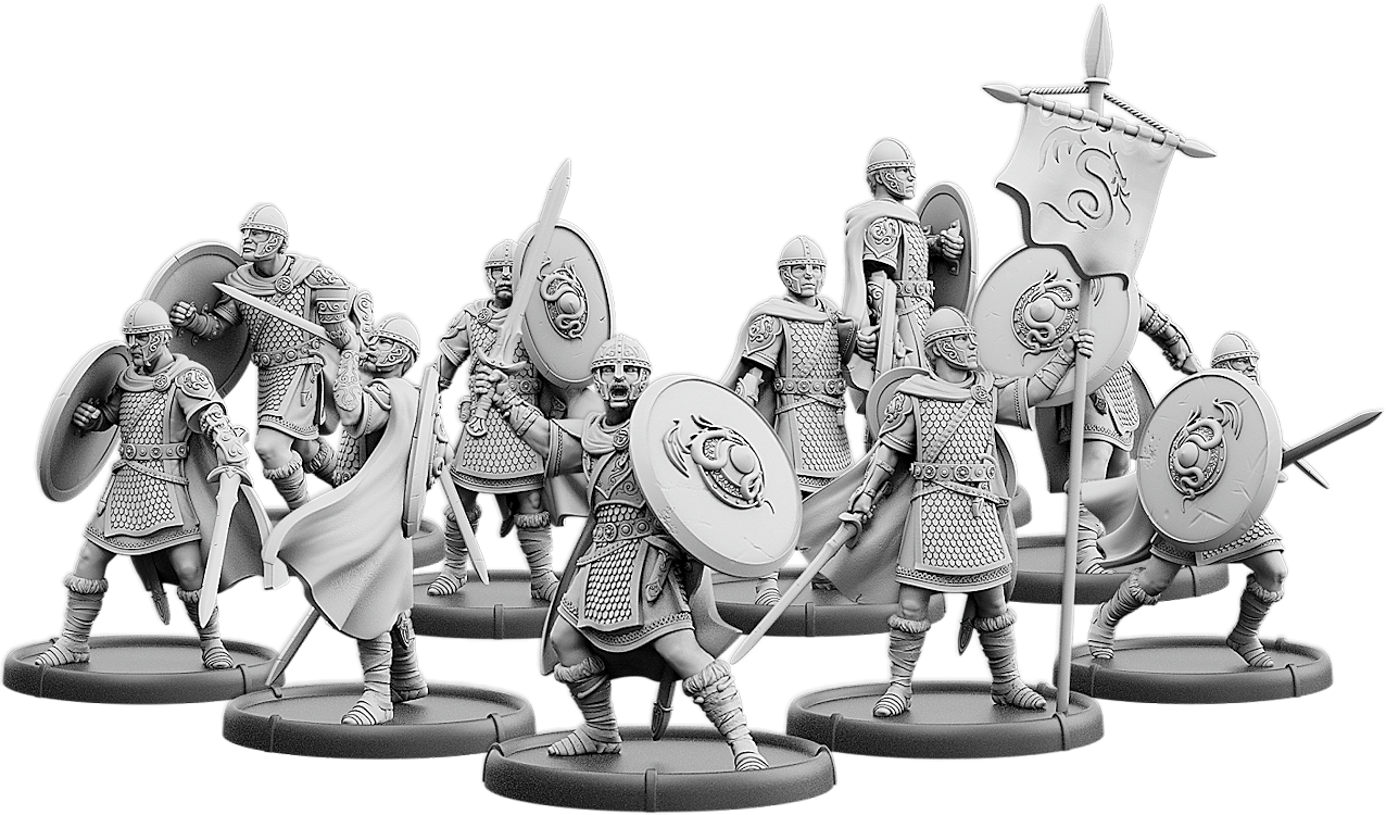 Urien's Guard, Teulu Unit (10x warriors w cmd)