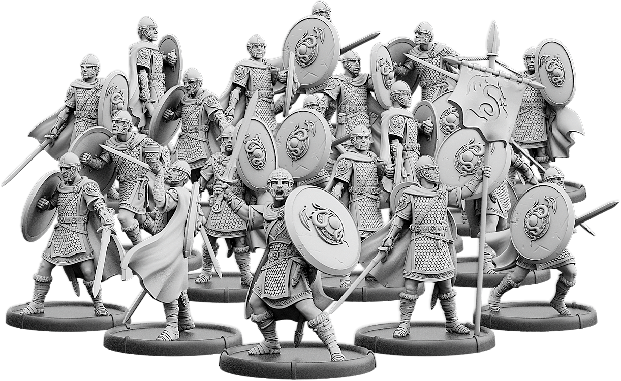 Urien's Guard, Teulu Unit (20x warriors w cmd)