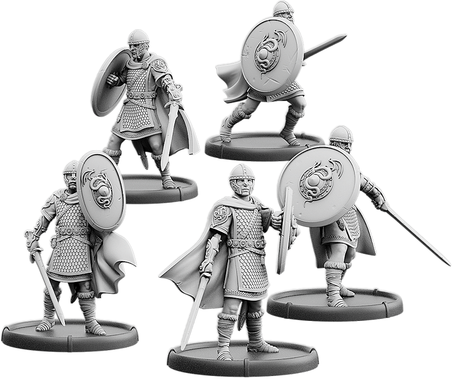 Urien's Guard, Teulu Unit (5x warriors)