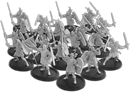 Warriors of Dyngonwy, Rhyfelwr Unit (20x warriors w cmd)