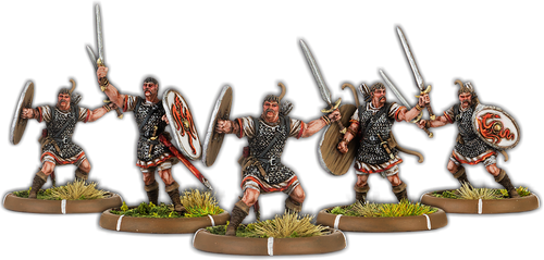 Warriors of Dyngonwy, Rhyfelwr Unit (5x warriors)
