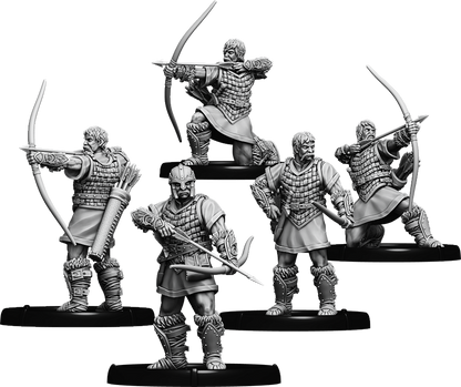 Archers of Dyngonwy, Saethwr Unit (5x warriors w cmd)