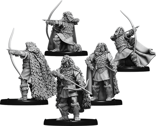 Hunters of Dyngonwy, Helwr Unit (5x warriors w cmd)