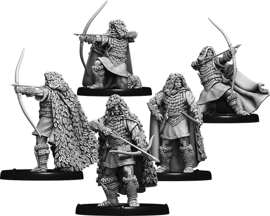 Hunters of Dyngonwy, Helwr Unit (5x warriors w cmd)