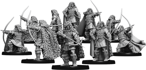 Hunters of Dyngonwy, Helwr Unit (10x warriors w cmd)