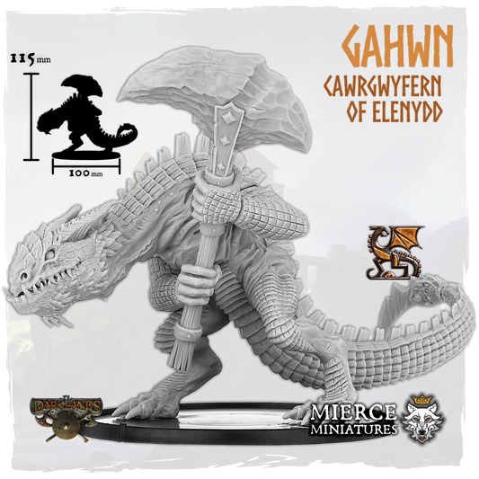 Gahwn, Cawrgwyfern of Elenydd