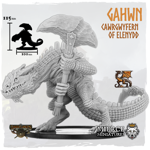 Gahwn, Cawrgwyfern of Elenydd