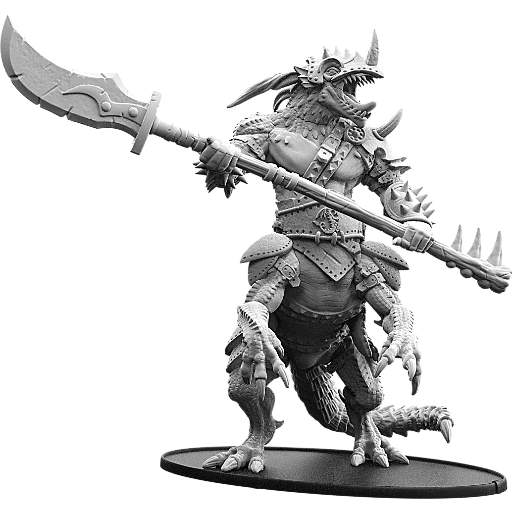 Dugrach, Great Cleaver Cawrdraig Warrior