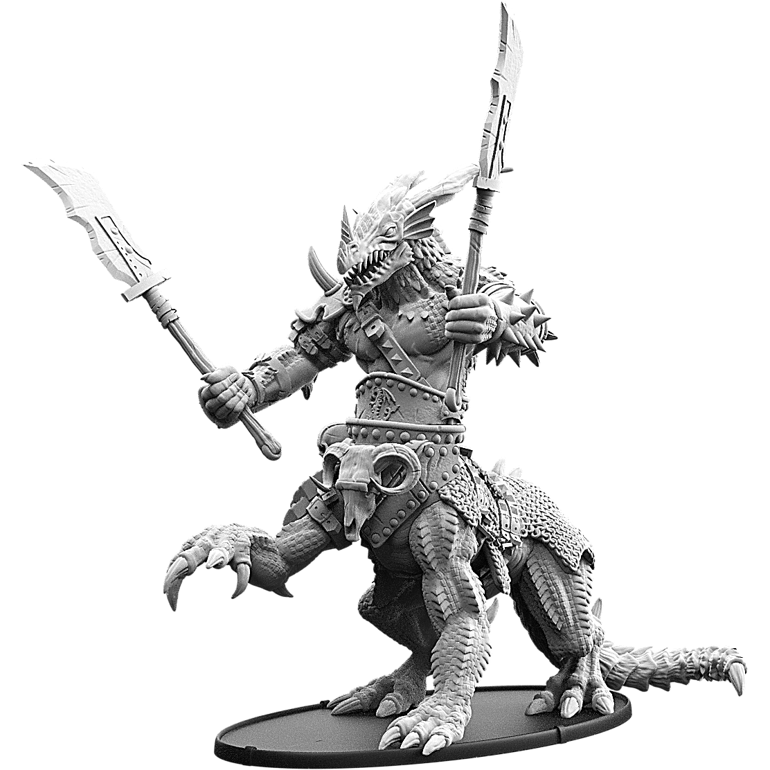 Cirig, Two Cleaver Cawrdraig Warrior