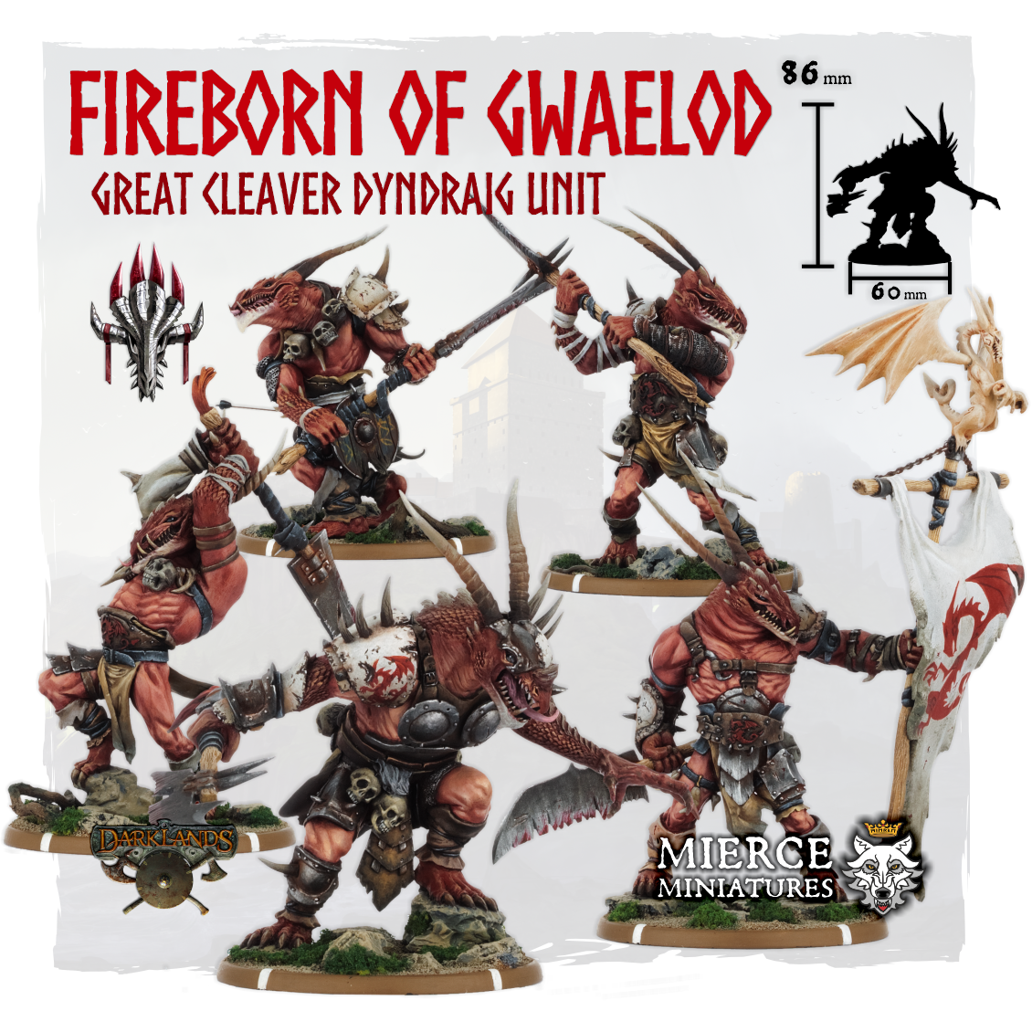 Fireborn of Gwaelod, Great Cleaver Dyndraig Unit