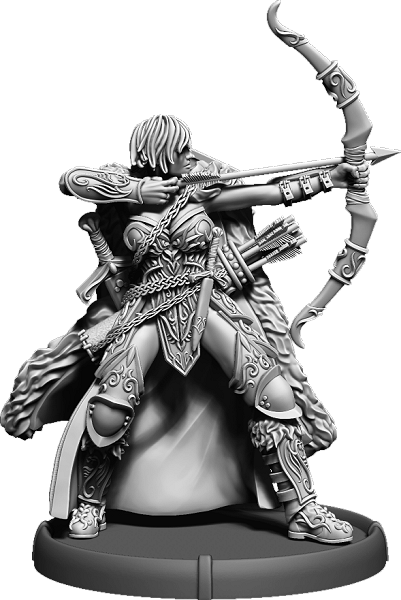 Saethwr Carys, Uchelwr of Arfon on Foot